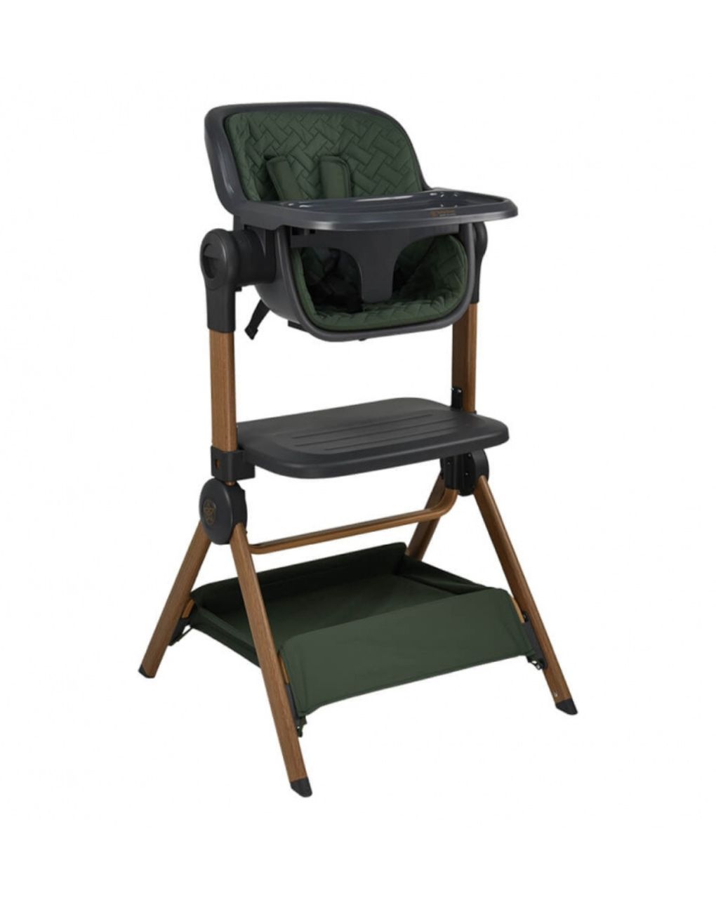 Bebe stars λίκνο-καρέκλα φαγητού serenity 2 in 1 forest green 846-176 - Bebe Stars