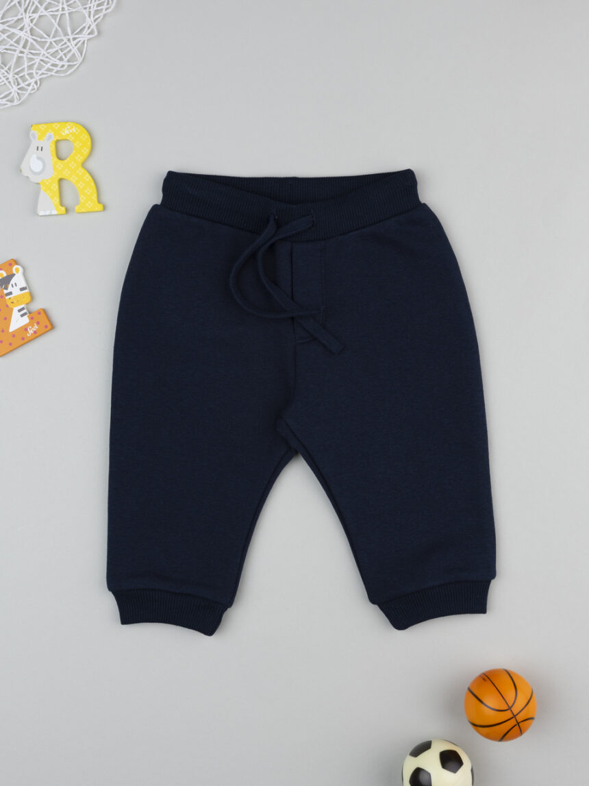 βρεφικό παντελόνι φόρμας μπλε για αγόρι - Prénatal