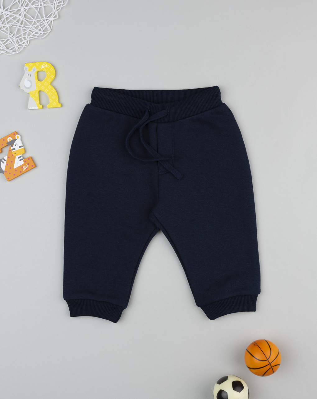 βρεφικό παντελόνι φόρμας μπλε για αγόρι