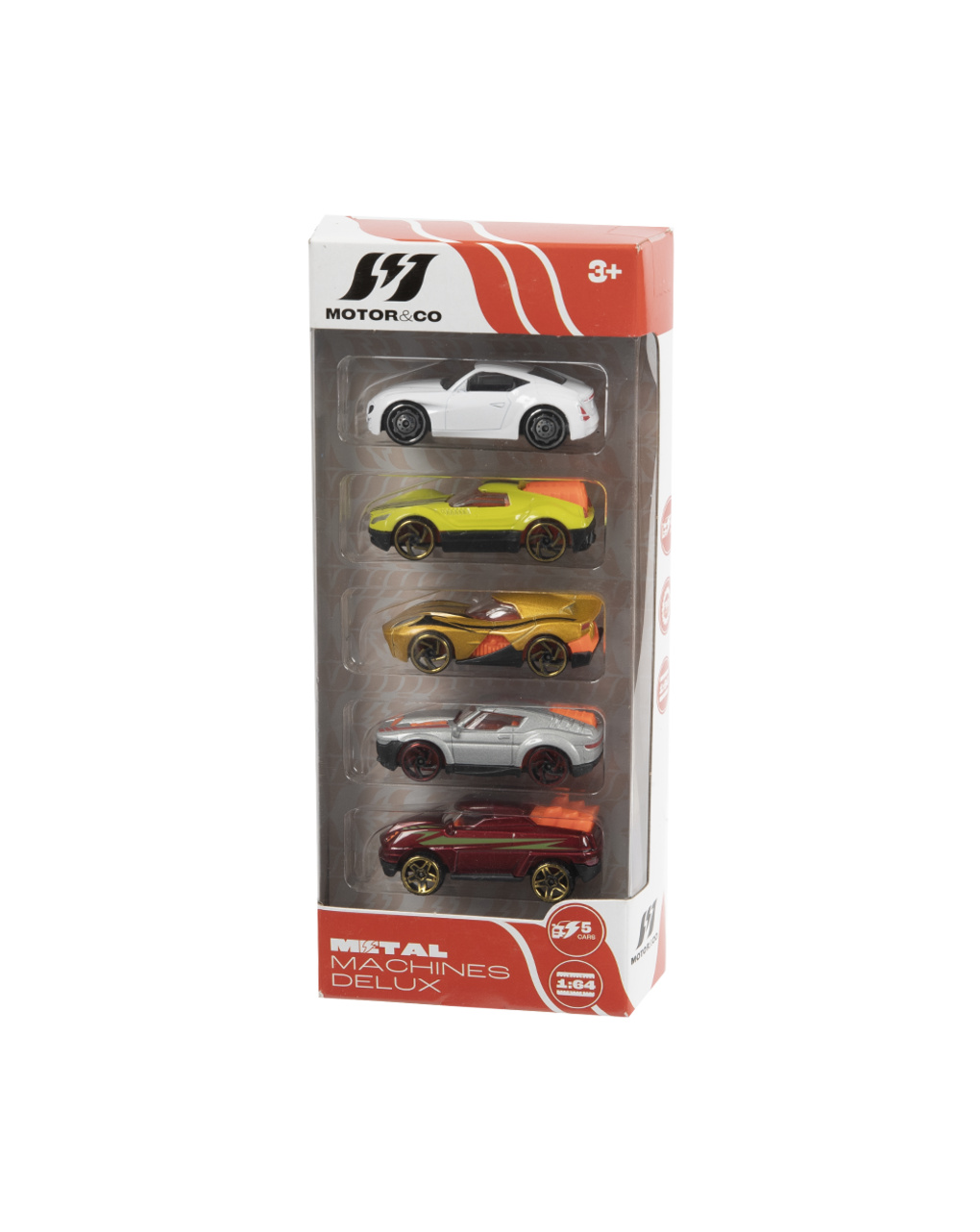 Motor & co σετ 5 μεταλλικά αυτοκινητάκια (διάφορα σχέδια) - Motor&Co