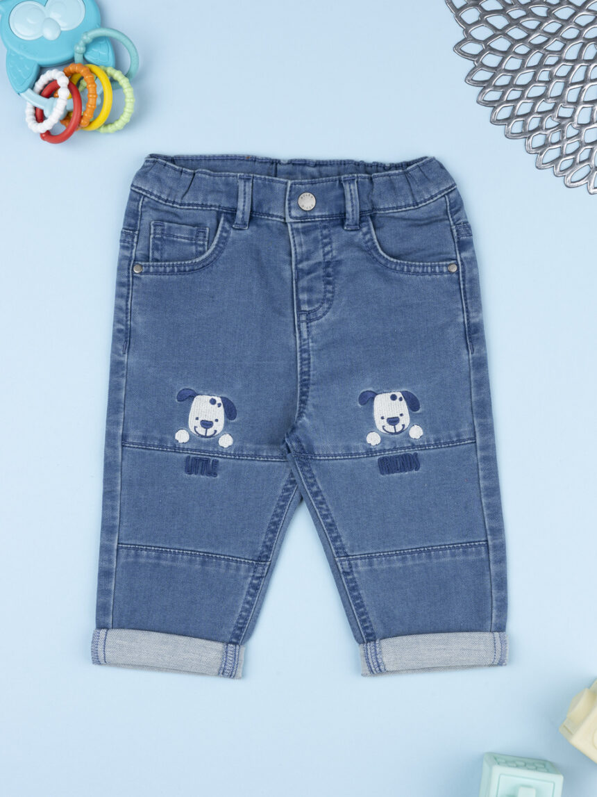 βρεφικό τζιν παντελόνι little friends για αγόρι - Prénatal