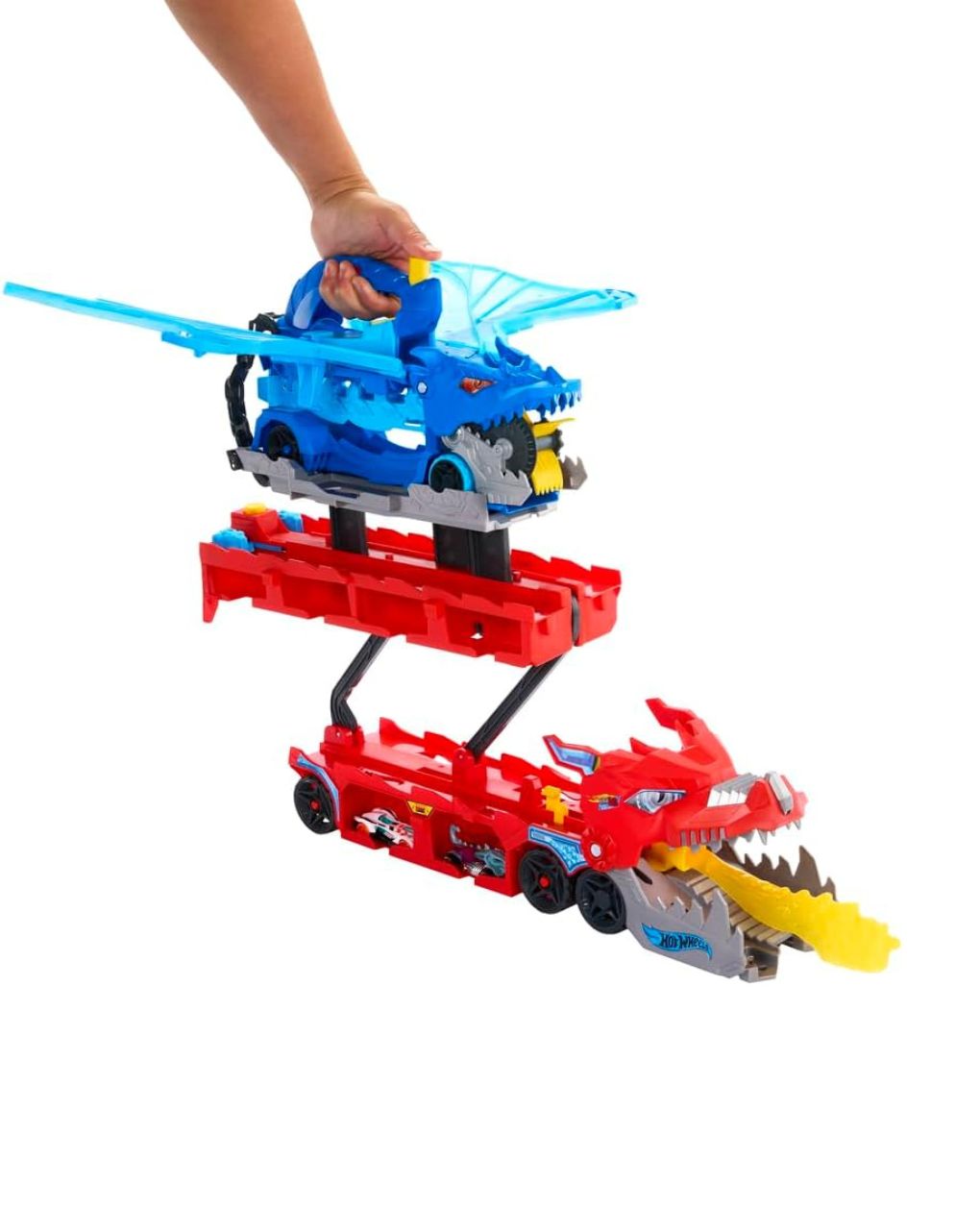 Hot wheels απόλυτη νταλίκα με διπλό δράκο jbm72 - Hot wheels