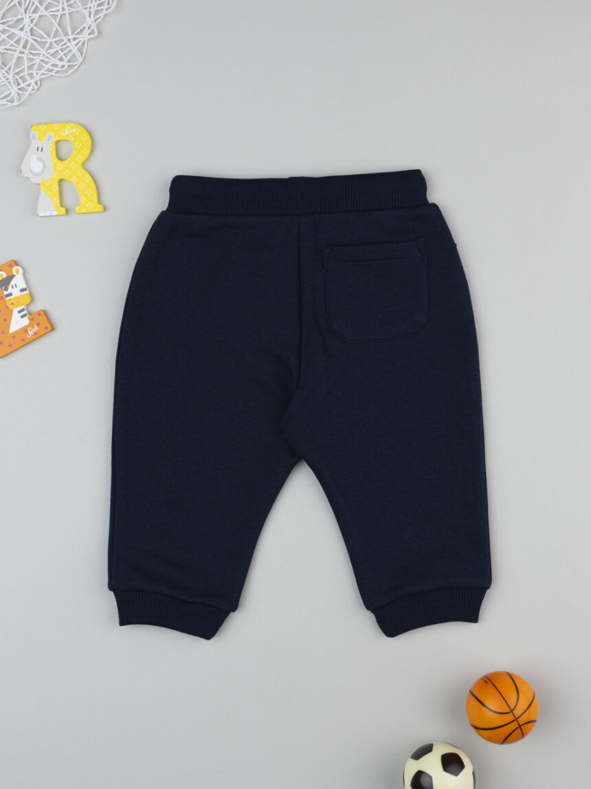 βρεφικό παντελόνι φόρμας μπλε για αγόρι - Prénatal
