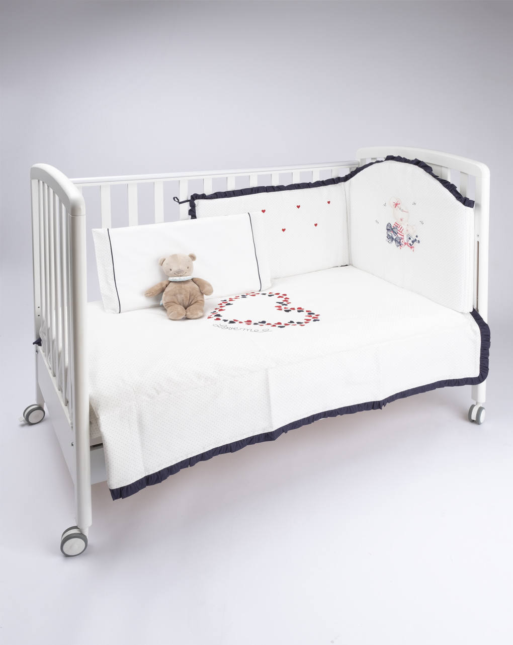 σετ για κρεβάτι x4 new marine για κορίτσι