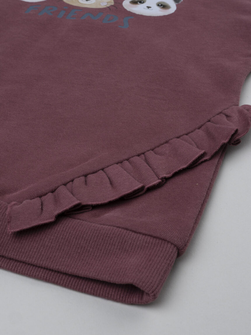 παιδικό μπουφάν puffer ροζ metallic για κορίτσι - Prénatal