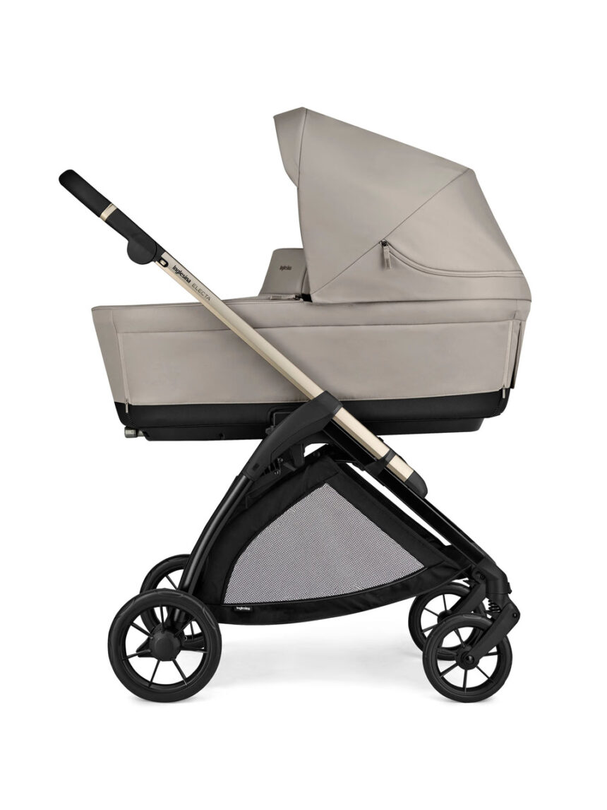 Inglesina σύστημα μεταφοράς 3 σε 1 electa quattro darwin recline με σκελετό iridio black battery beige - Inglesina