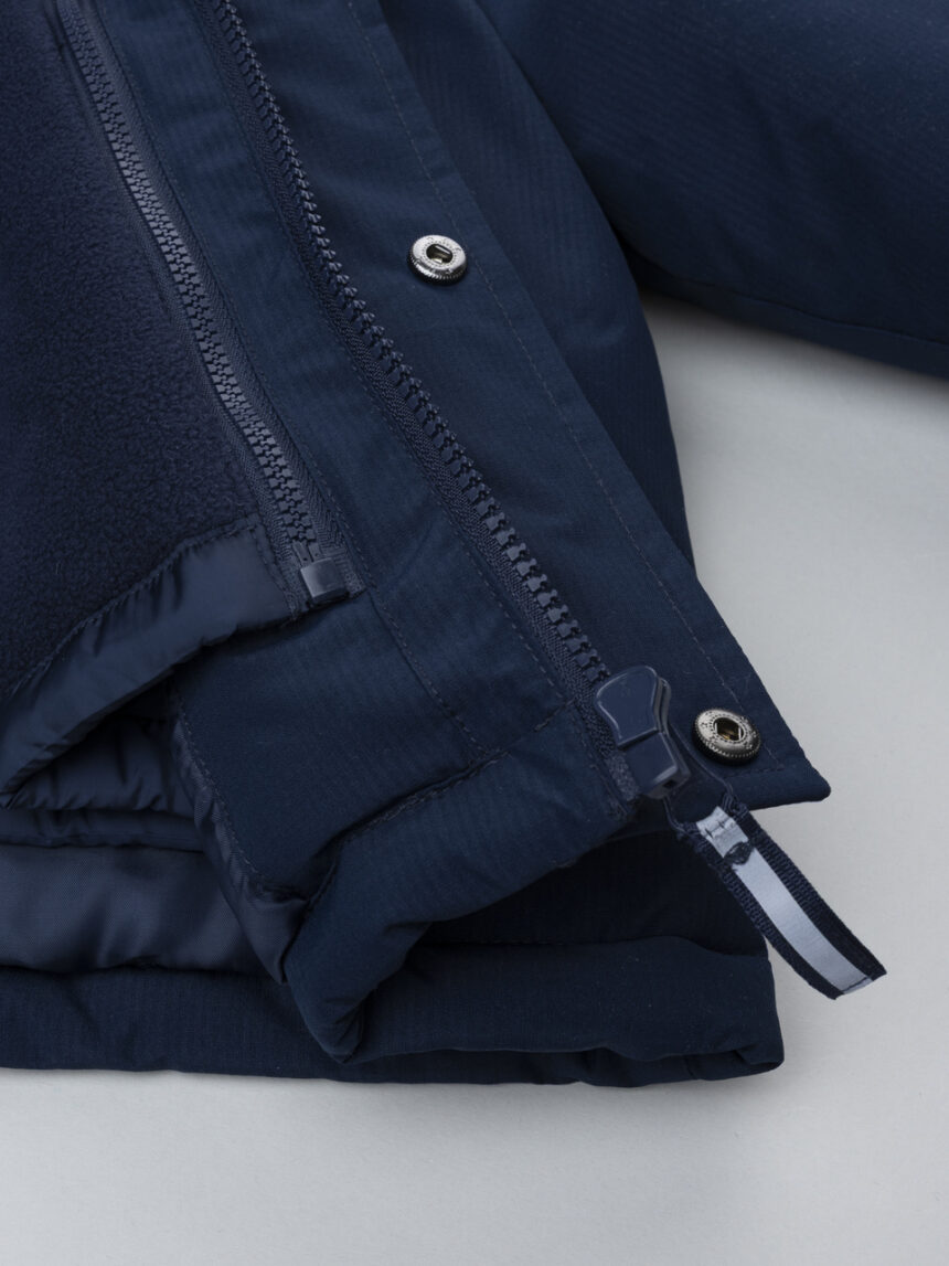 βρεφικό μπουφάν μπλε για αγόρι - Prénatal