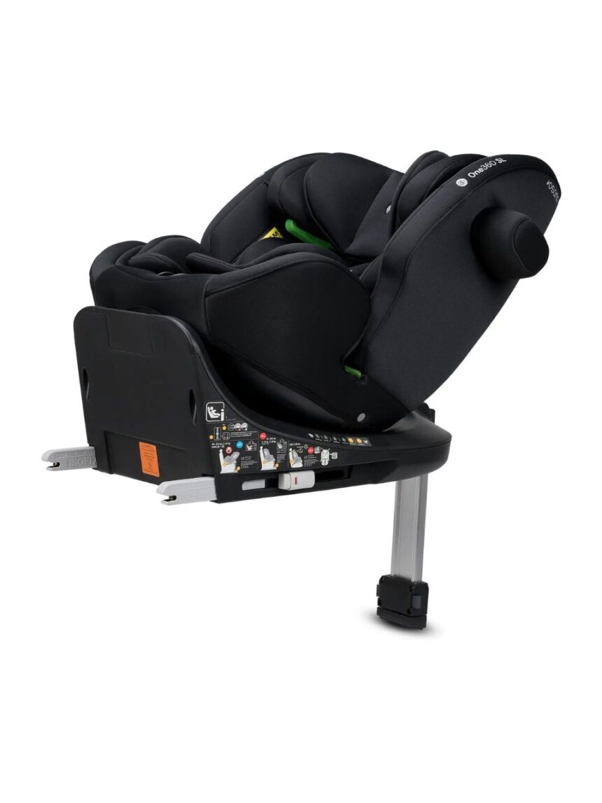 Osann κάθισμα αυτοκινήτου one sl 360° i-size (40-150cm) all black 108327243 - Osann