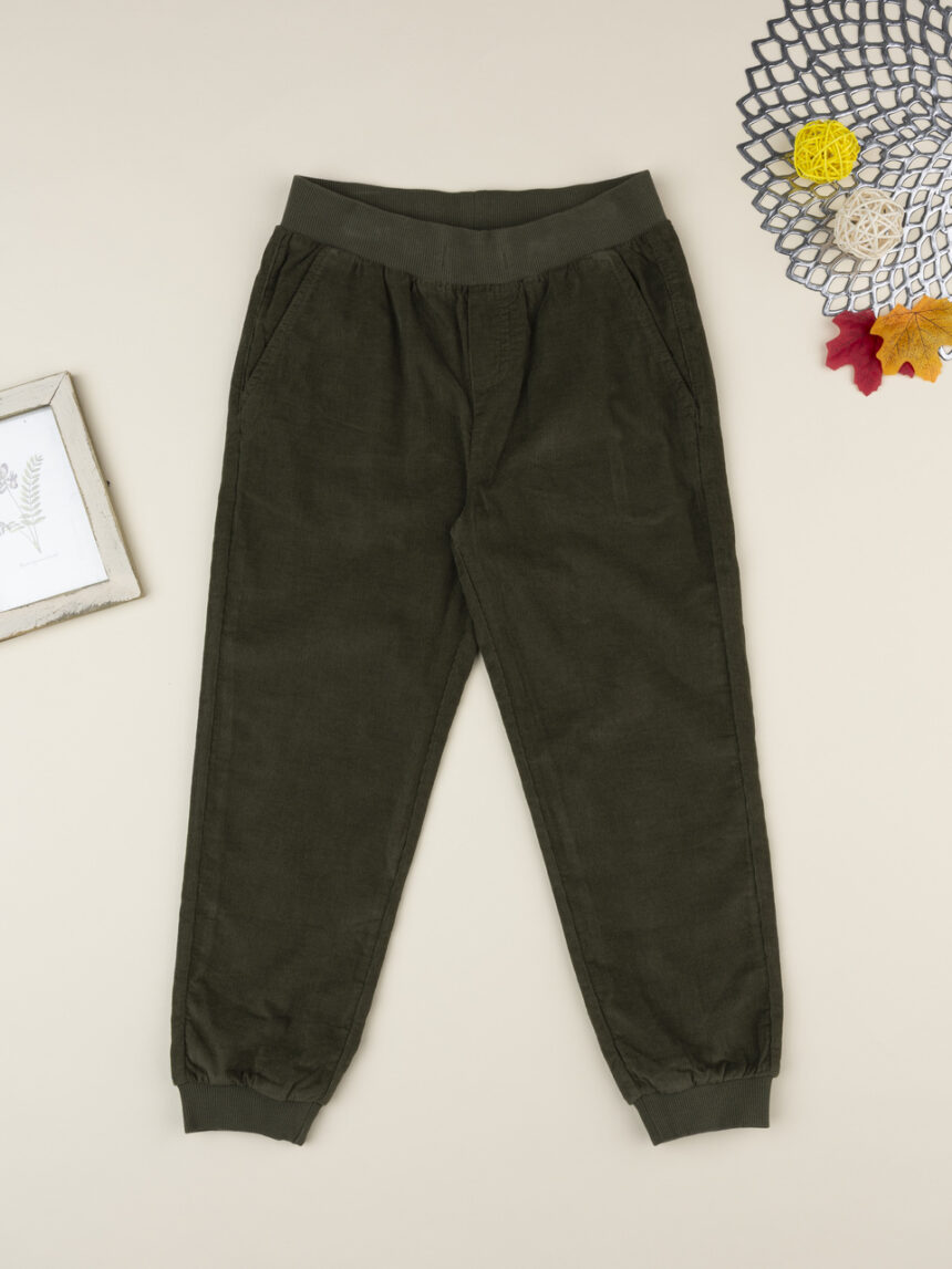 παιδικό παντελόνι χακί dino για αγόρι - Prénatal