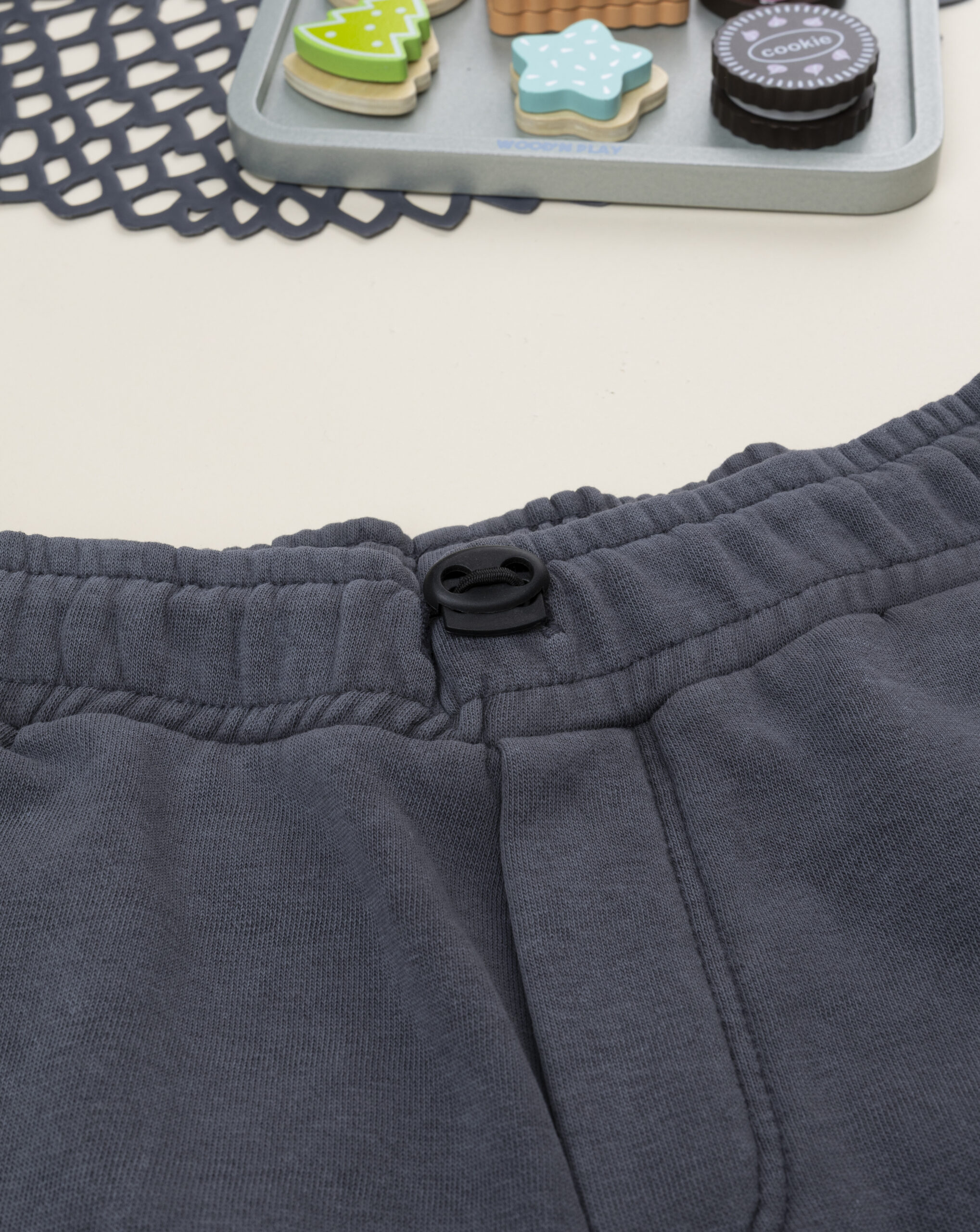 παιδικό παντελόνι φόρμας cargo ανθρακί dino για αγόρι - Prénatal