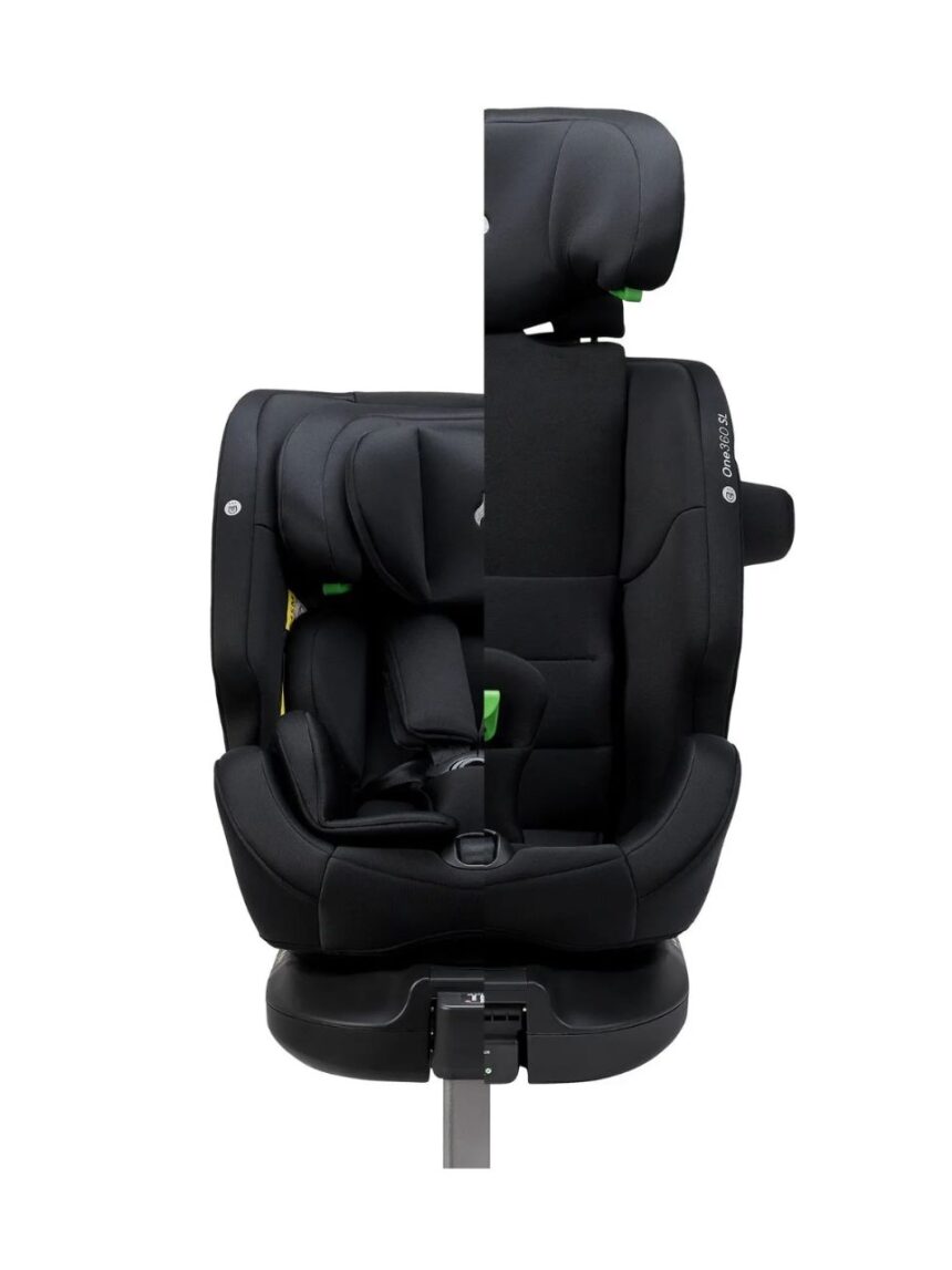 Osann κάθισμα αυτοκινήτου one sl 360° i-size (40-150cm) all black 108327243 - Osann