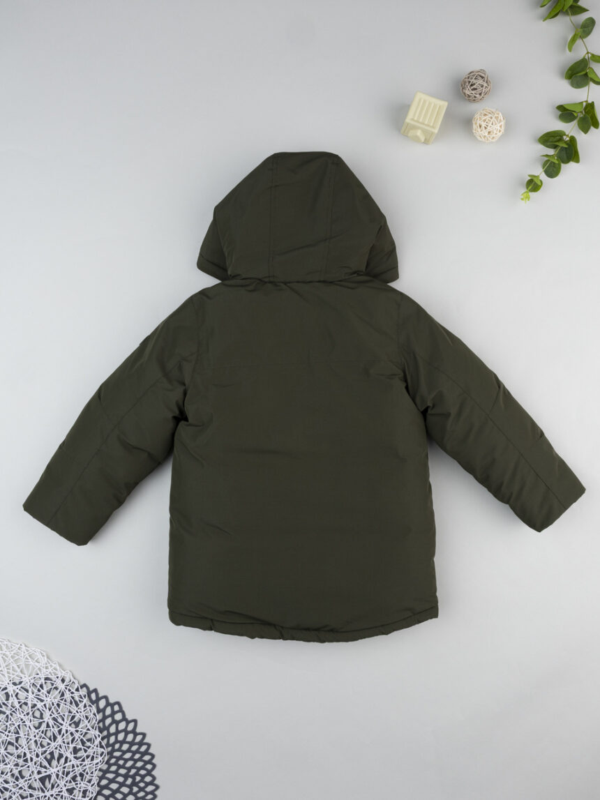 παιδικό μπουφάν χακί για αγόρι - Prénatal