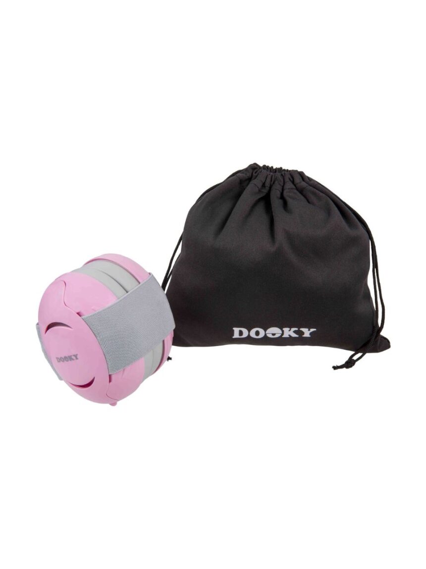 Dooky προστατευτικά αυτιών για ηλικίες 0-3 ετών ροζ dk-3001101 - Dooky