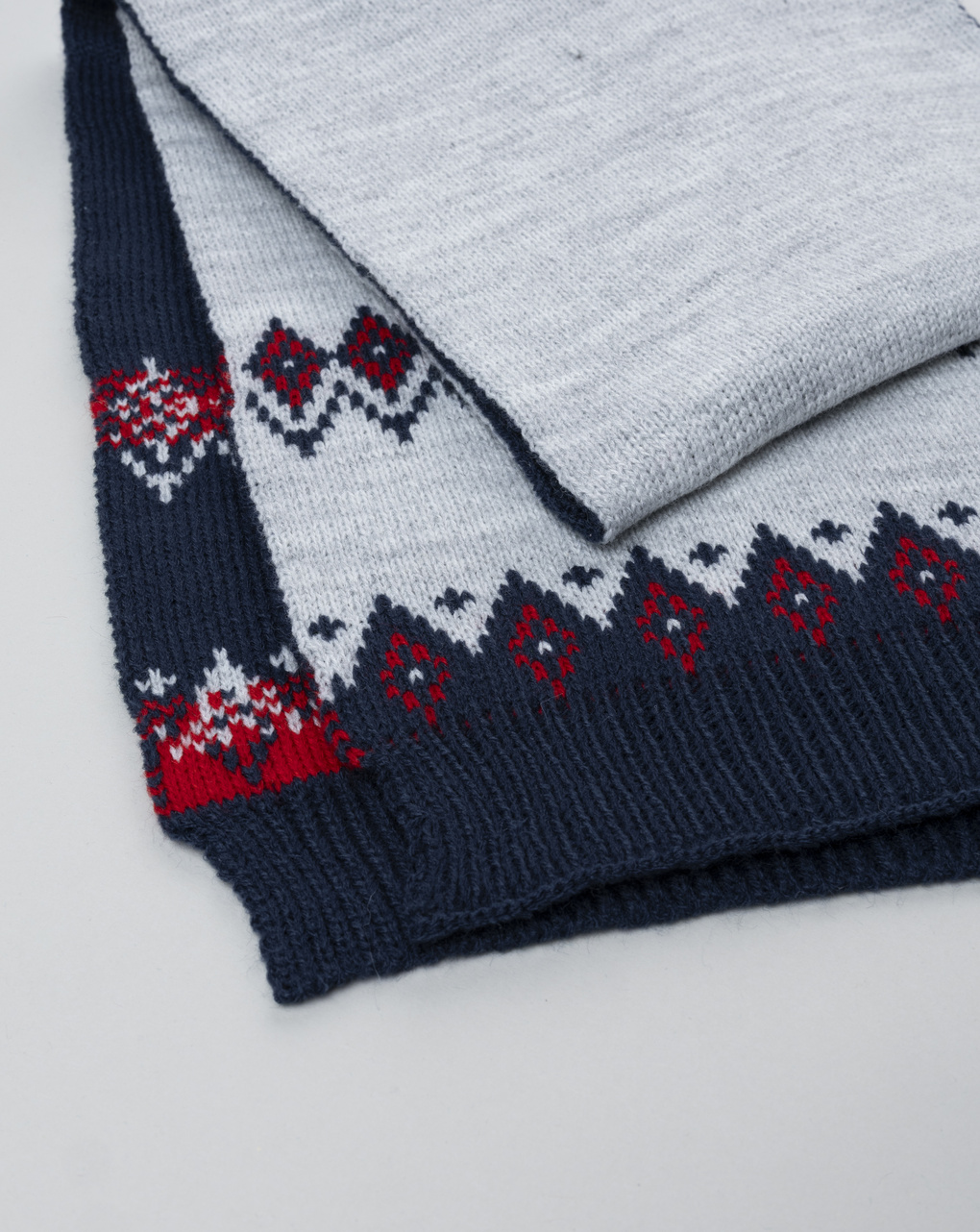 παιδικό κασκόλ γκρι/μπλε για αγόρι - Prénatal