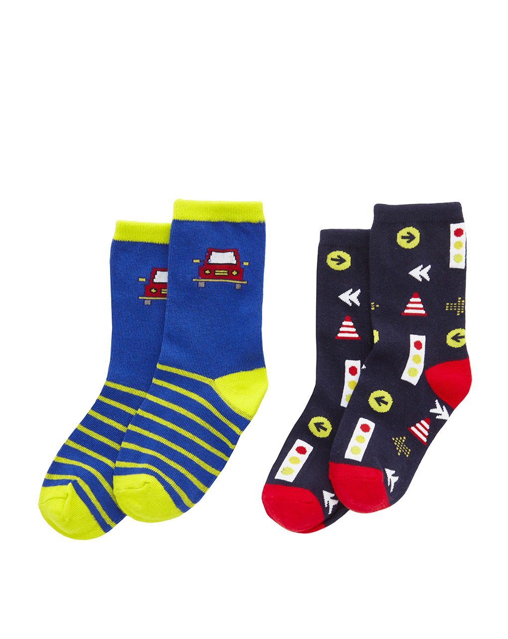 παιδικές κάλτσες road πακέτο x2 για αγόρι