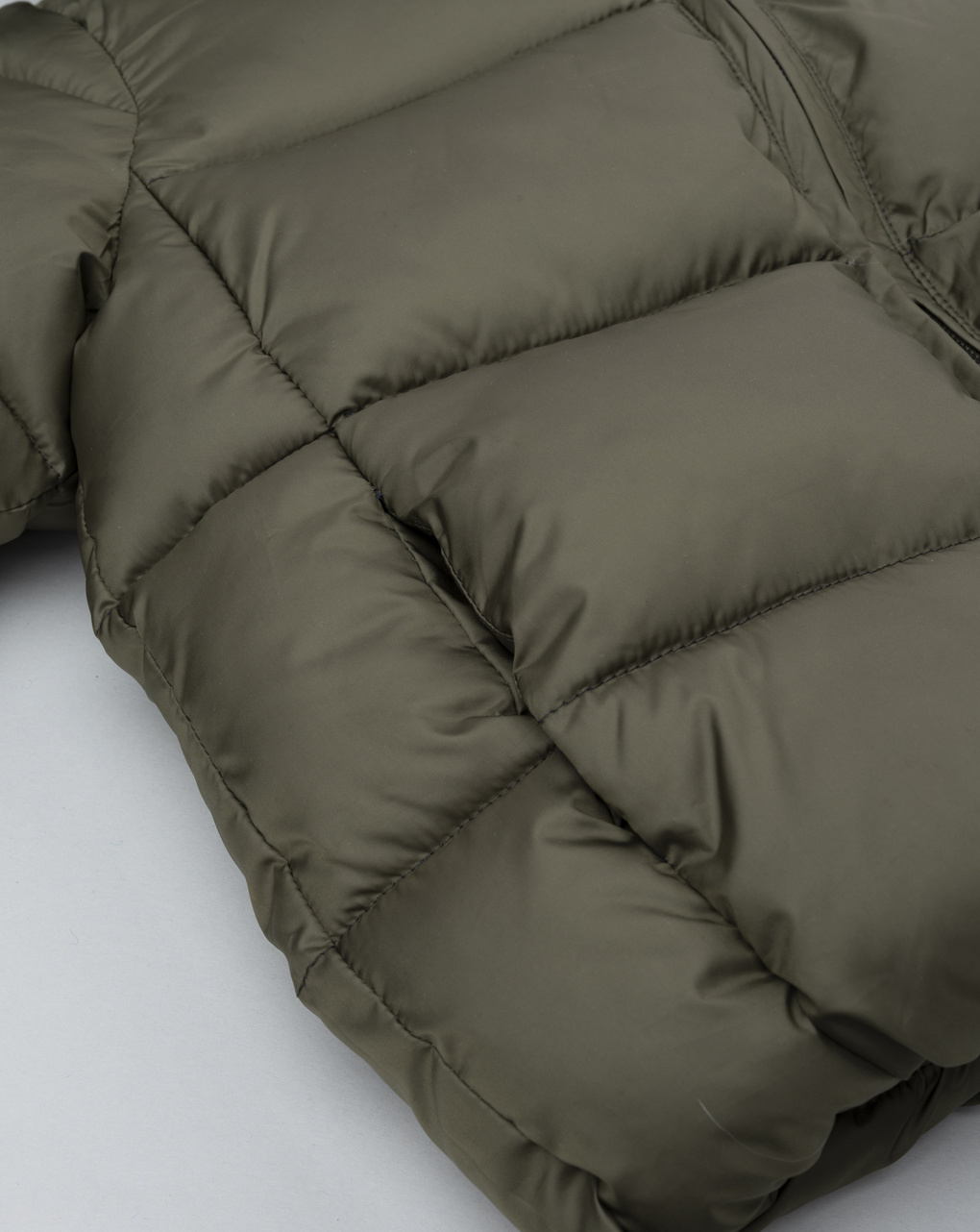 βρεφικό μπουφάν puffer χακί για αγόρι - Prénatal