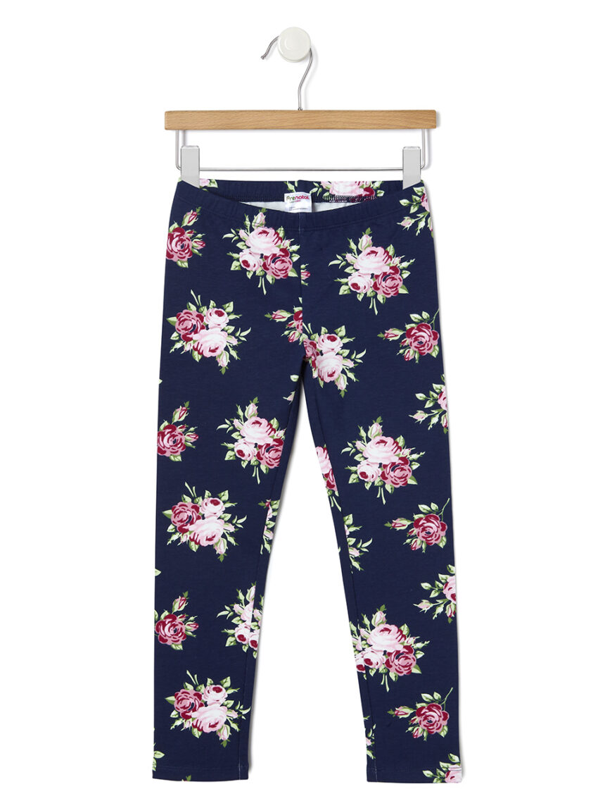 παιδικό κολάν μπλε φλοράλ για κορίτσι - Prénatal
