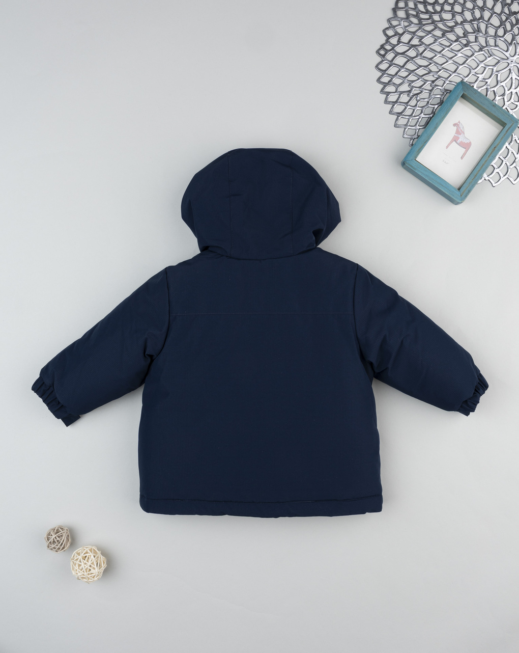 βρεφικό μπουφάν μπλε για αγόρι - Prénatal