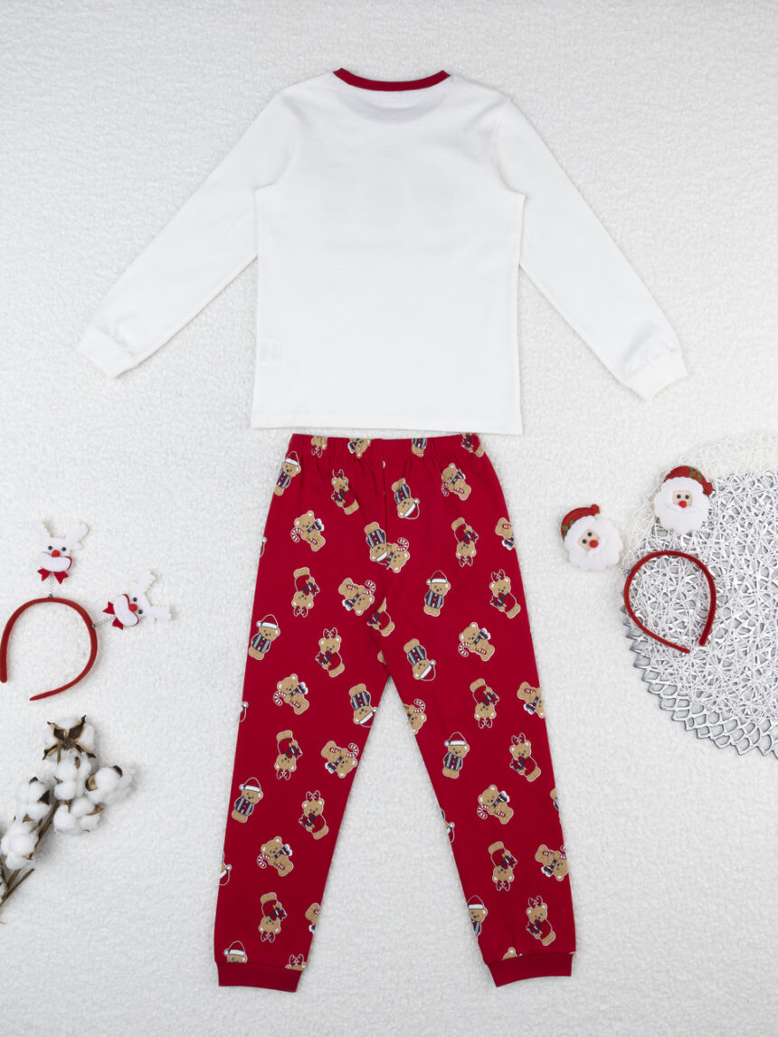 παιδική χριστουγεννιάτικη πιτζάμα teddies για αγόρι - Prénatal