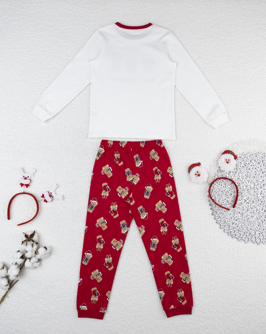 παιδική χριστουγεννιάτικη πιτζάμα teddies για αγόρι - Prénatal