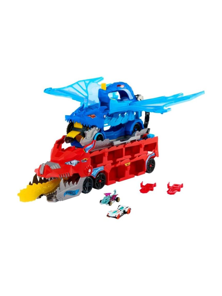 Hot wheels απόλυτη νταλίκα με διπλό δράκο jbm72 - Hot wheels