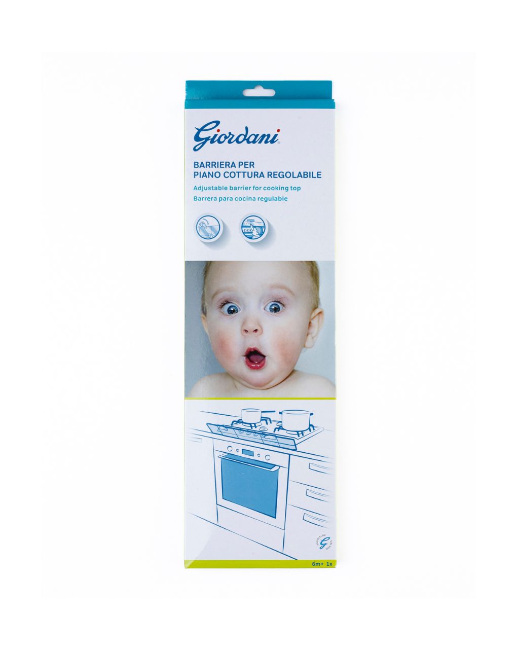 Giordani ρυθμιζόμενη μπάρα ασφαλείας για κουζίνα - Giordani