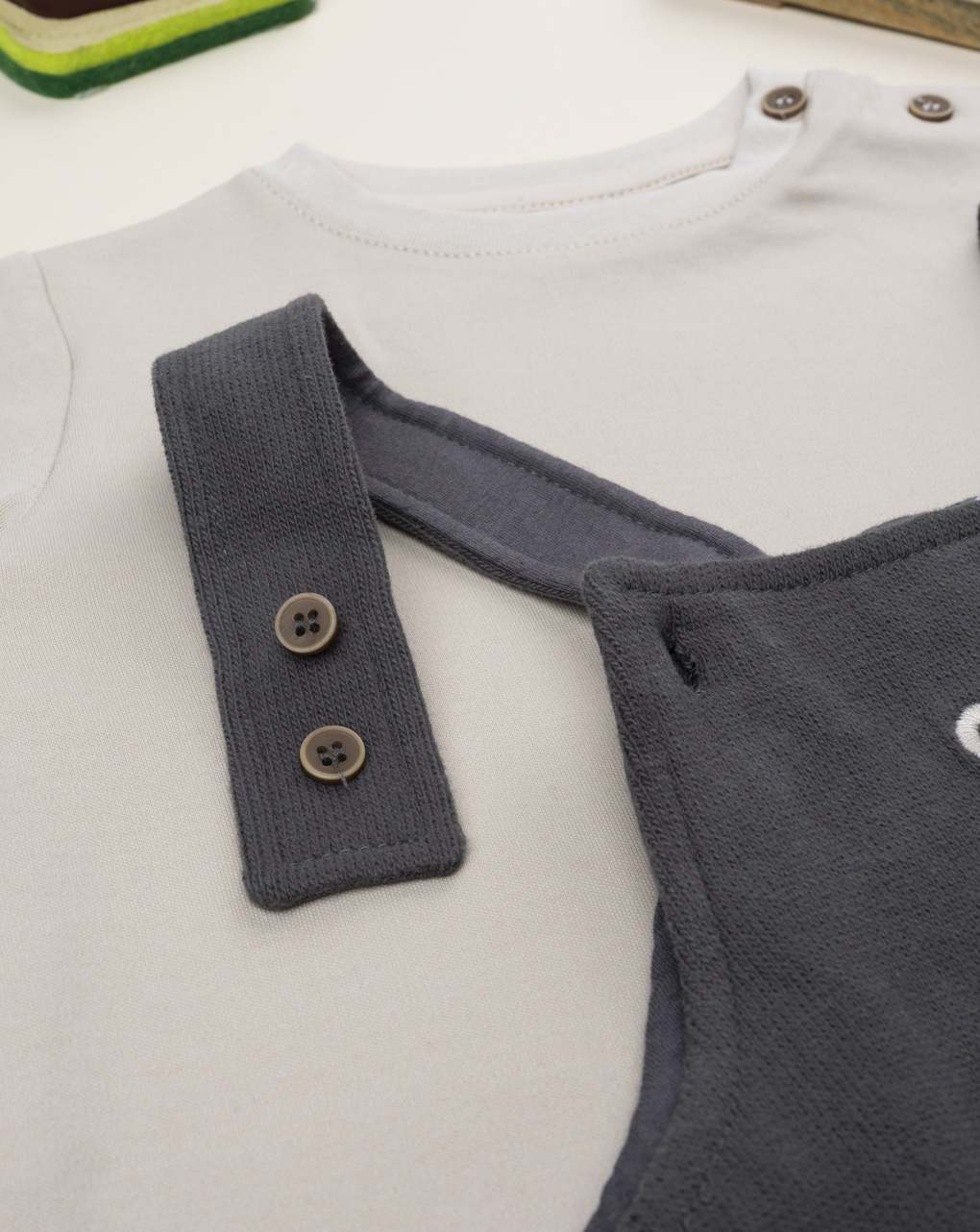 βρεφικό σετ μπλούζα σετ και σαλοπέτα για αγόρι - Prénatal