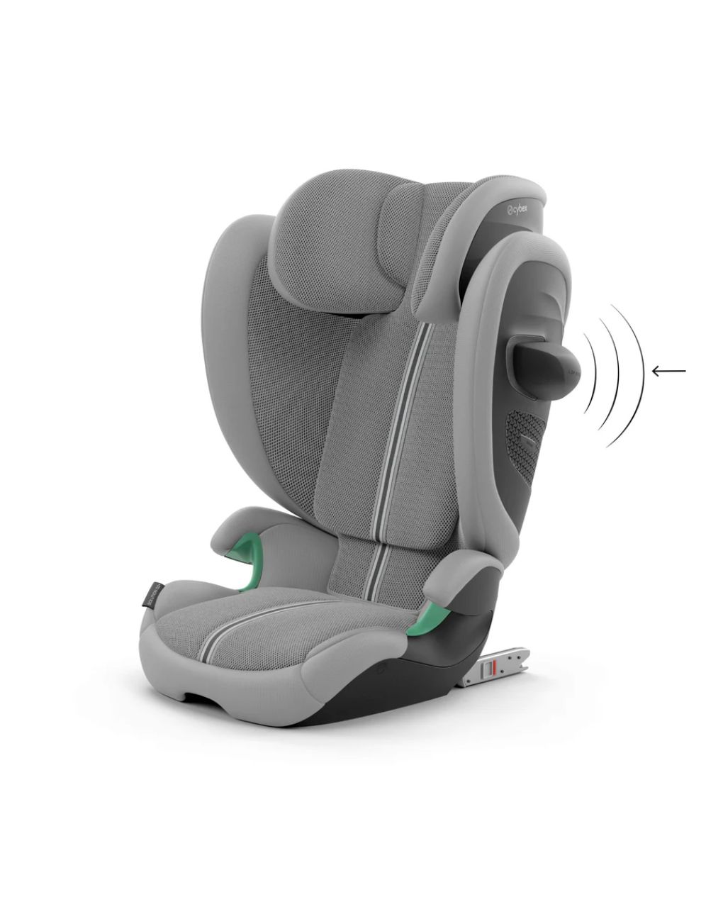 Cybex κάθισμα αυτοκινήτου solution g2 i-fix plus (100-150cm) stone grey - Cybex