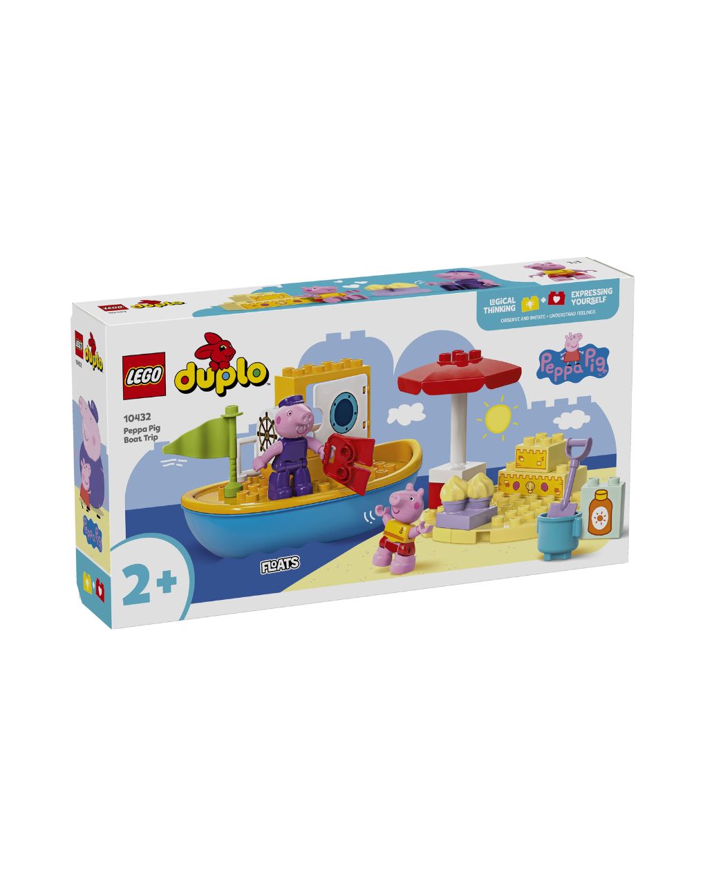 Lego duplo peppa pig boat trip 10432