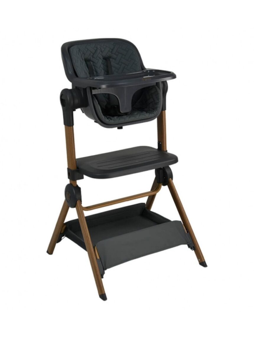 Bebe stars λίκνο-καρέκλα φαγητού serenity 2 in 1 smoked grey 846-186 - Bebe Stars