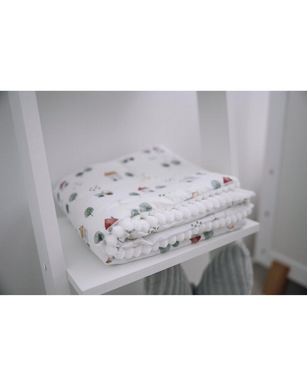 Bubaba κουβέρτα και κάλυμμα μεταφοράς farm white 84126 - BUBABA