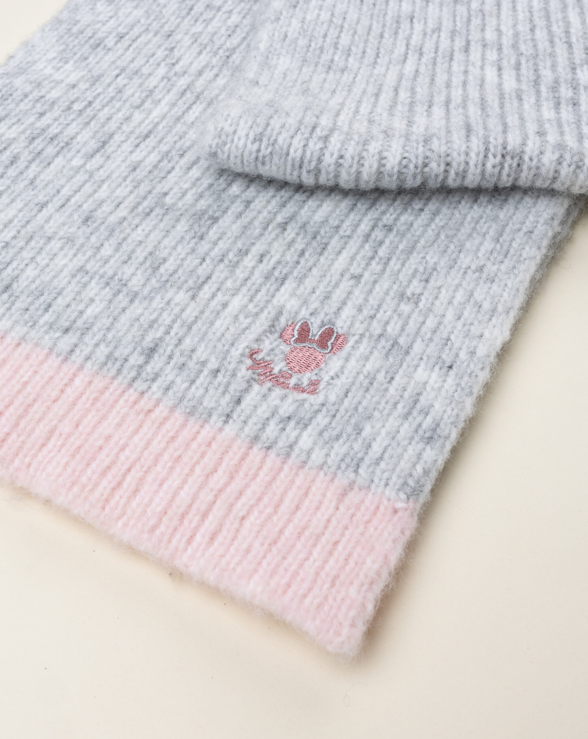 παιδικό κασκόλ γκρι minnie για κορίτσι - Prénatal