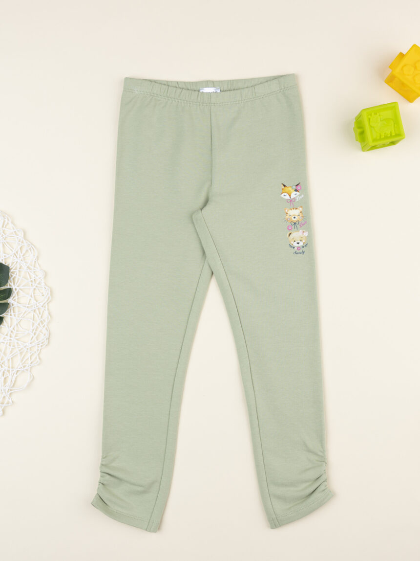 παιδικό κολάν μέντα με ζωάκια για κορίτσι - Prénatal