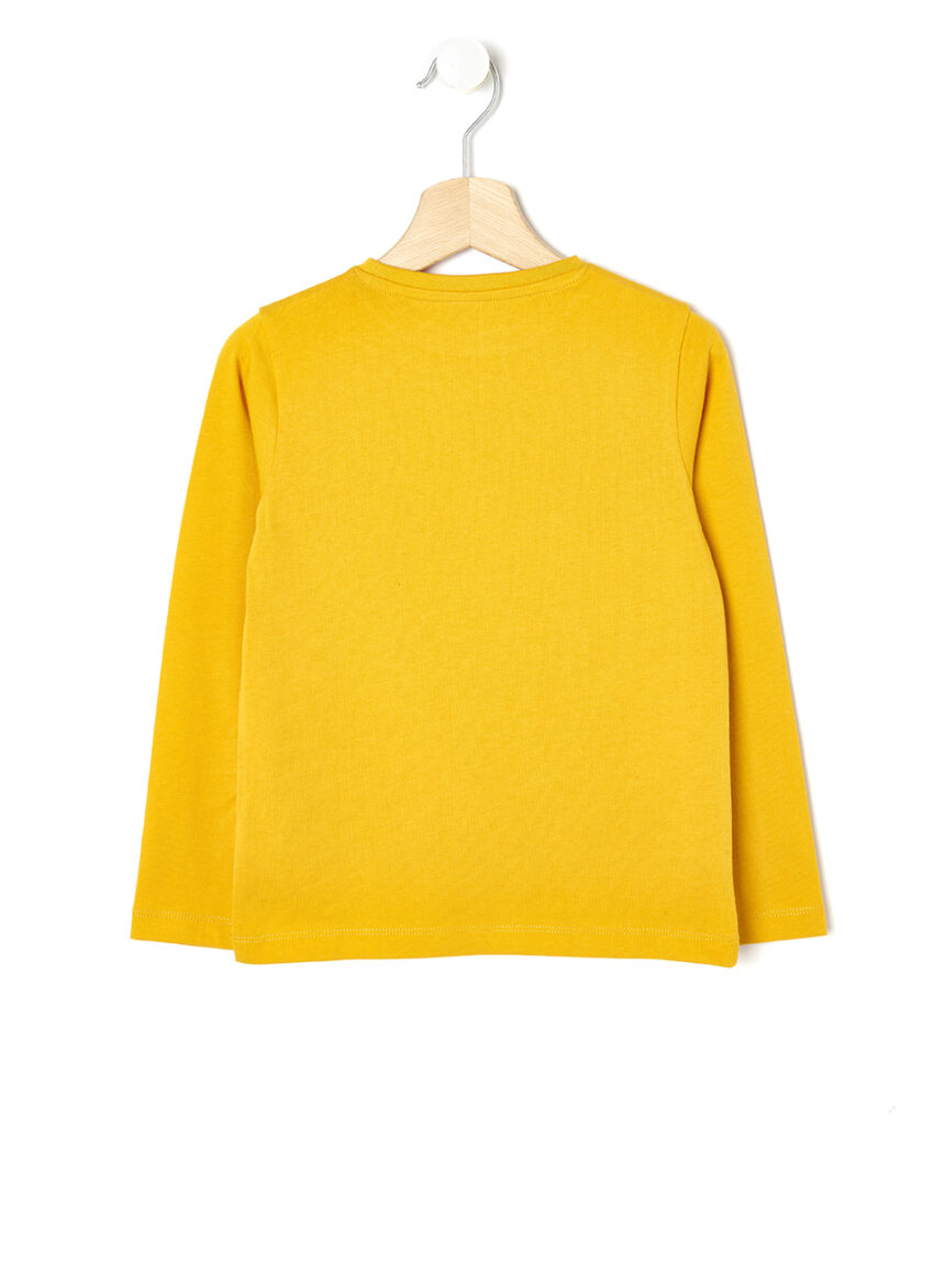 παιδική μπλούζα κίτρινη για αγόρι - Prénatal