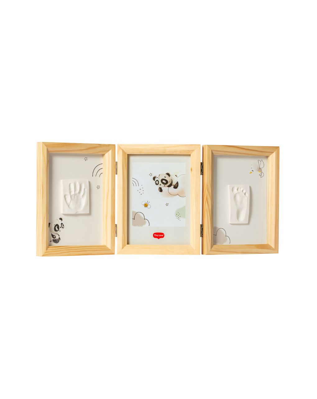 Tiny love διπλή ξύλινη κορνίζα tiny creations - Tiny Love