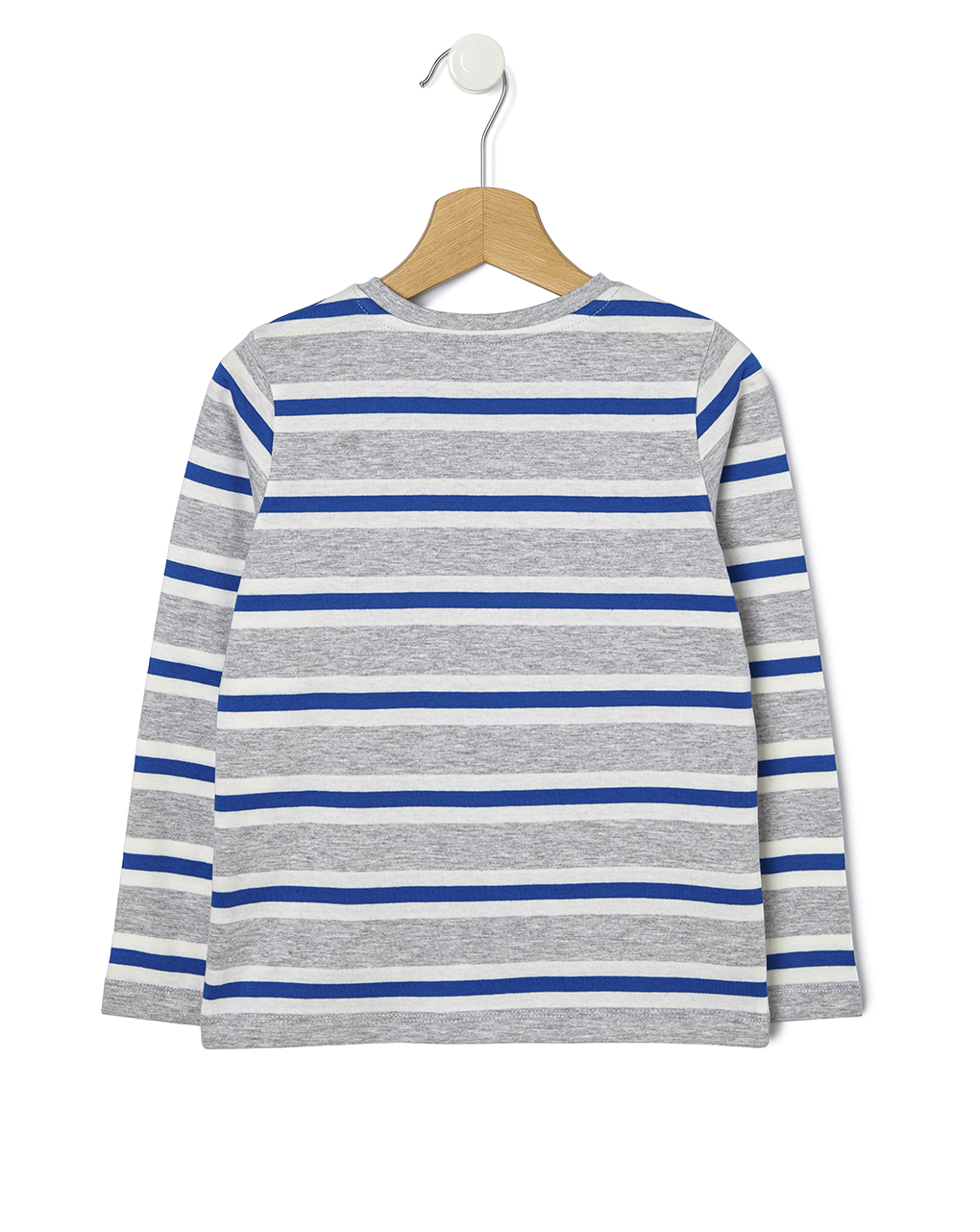 παιδική μπλούζα ριγέ μπλε/γκρι για αγόρι - Prénatal