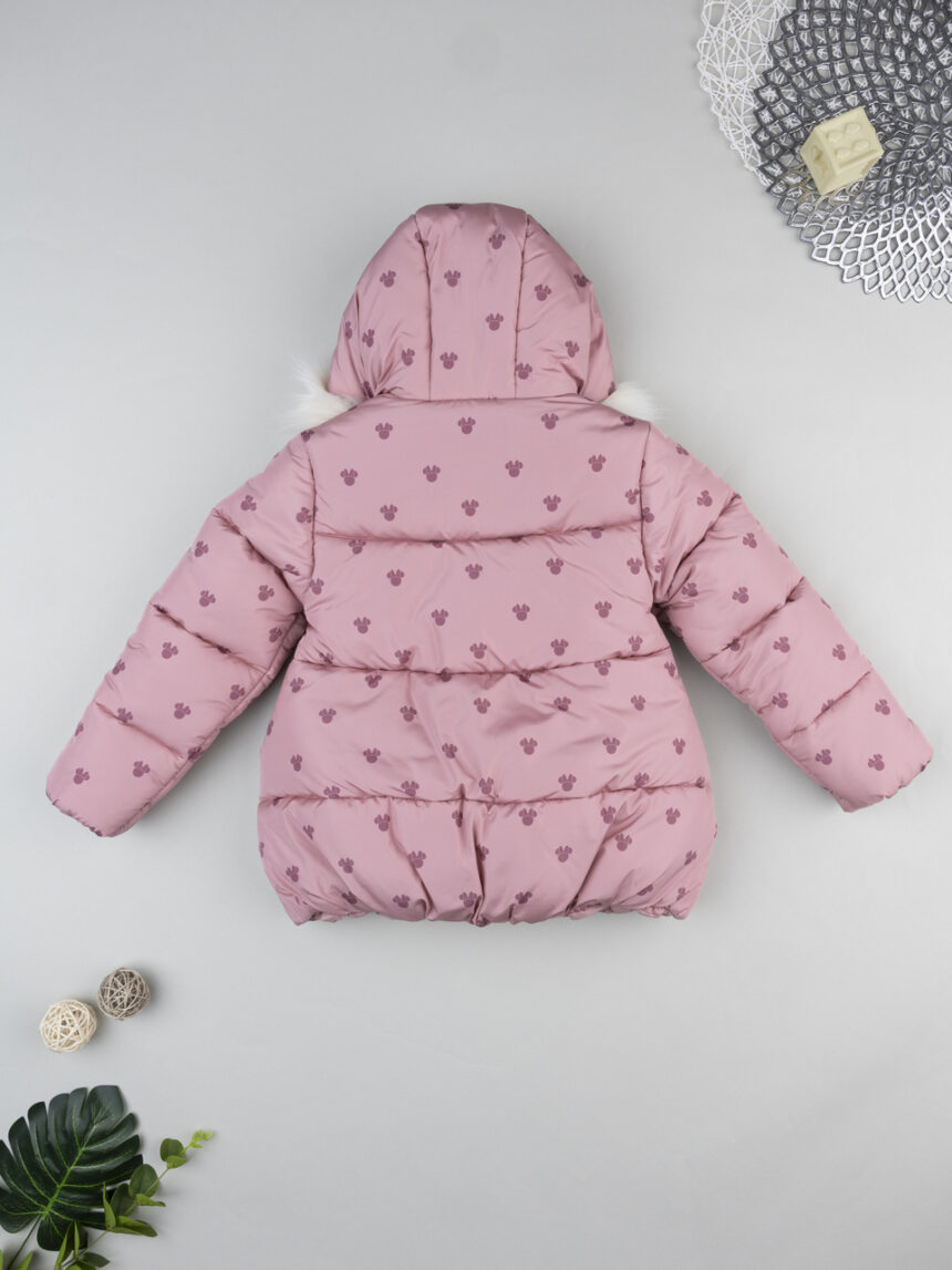 παιδικό μπουφάν puffer ροζ minnie για κορίτσι - Prénatal
