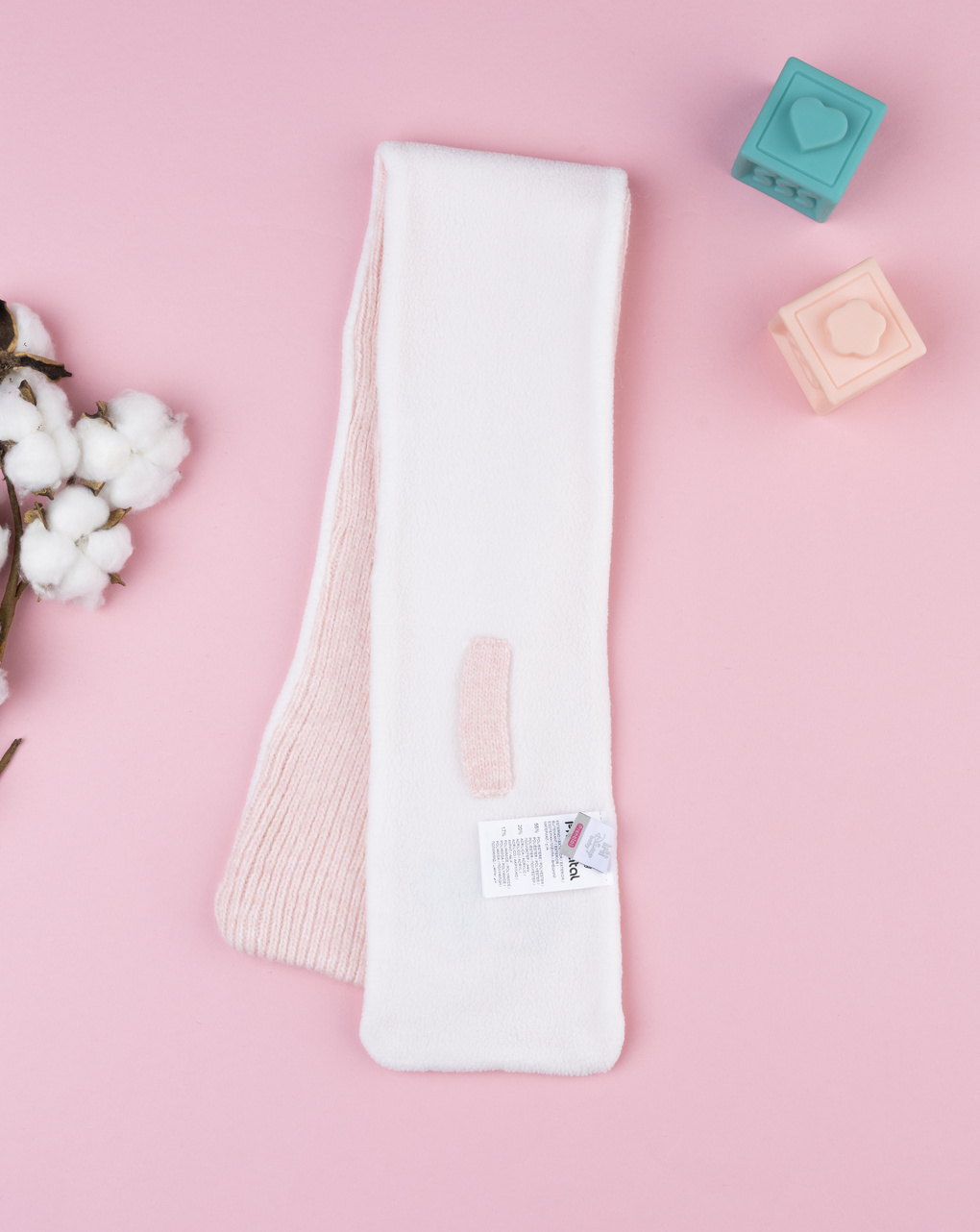 βρεφικό κασκόλ ροζ minnie για κορίτσι - Prénatal