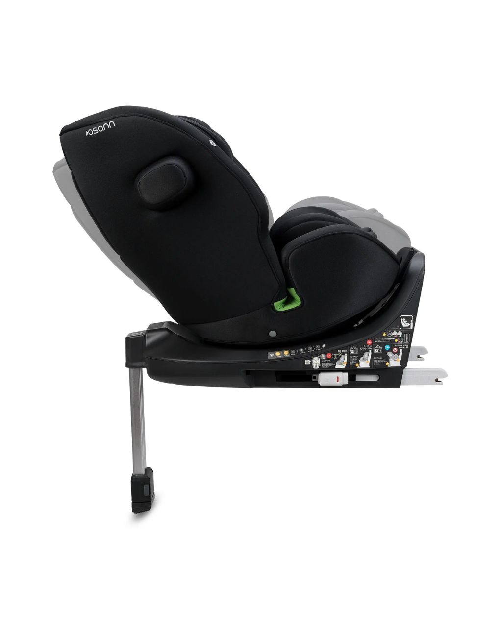 Osann κάθισμα αυτοκινήτου one sl 360° i-size (40-150cm) all black 108327243 - Osann