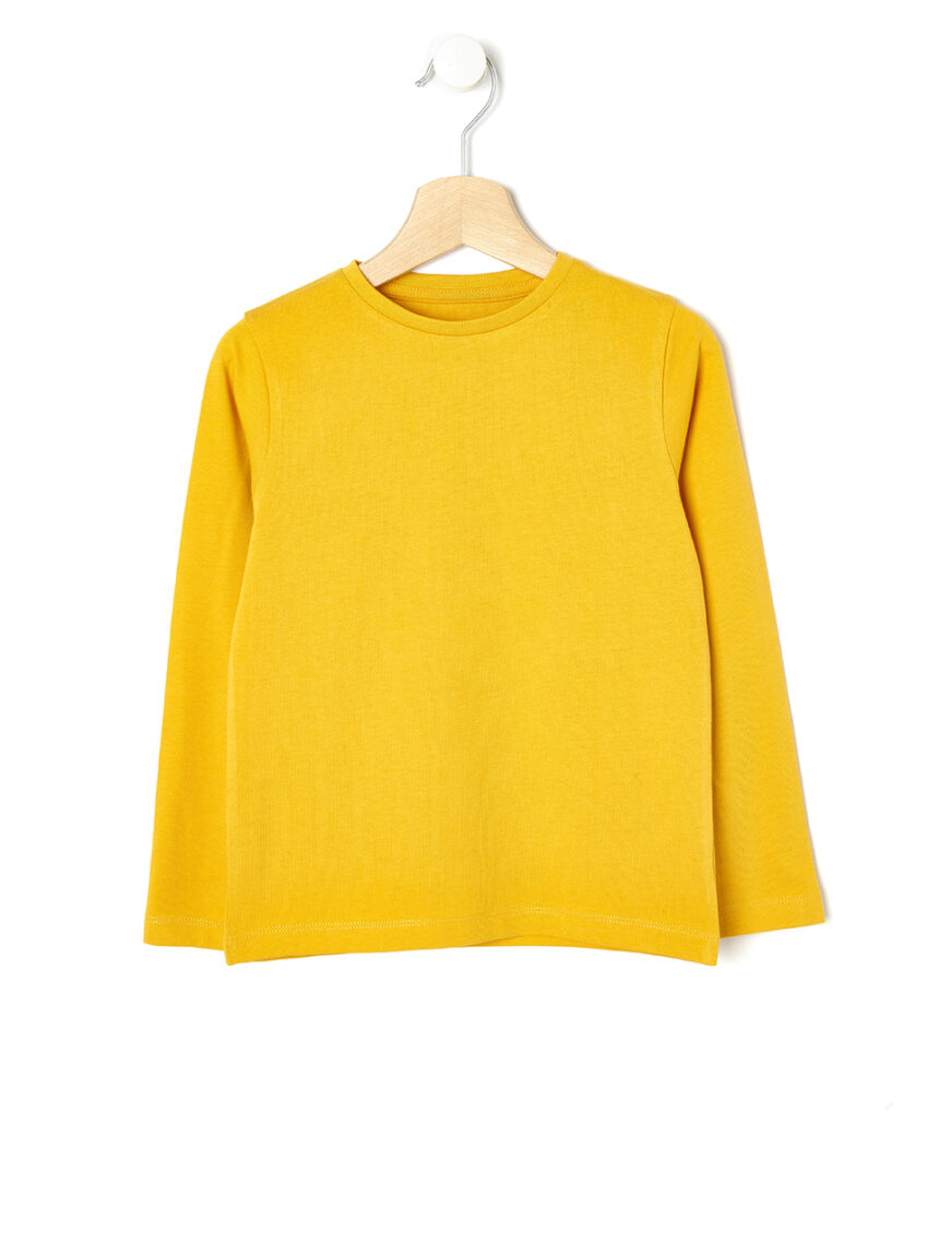 παιδική μπλούζα κίτρινη για αγόρι - Prénatal