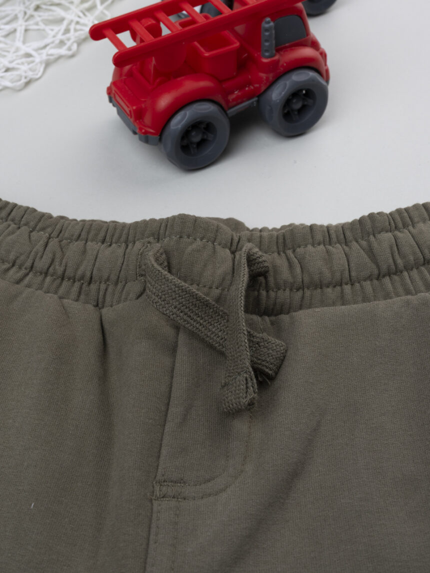 παιδικό παντελόνι φόρμας cargo χακί jurassic world για αγόρι - Prénatal