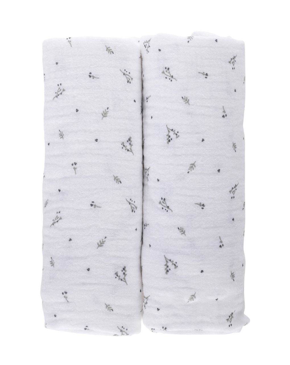 Bubaba πάνες μουσελίνα 2τμχ 70×70 cm λευκό 84454 - BUBABA