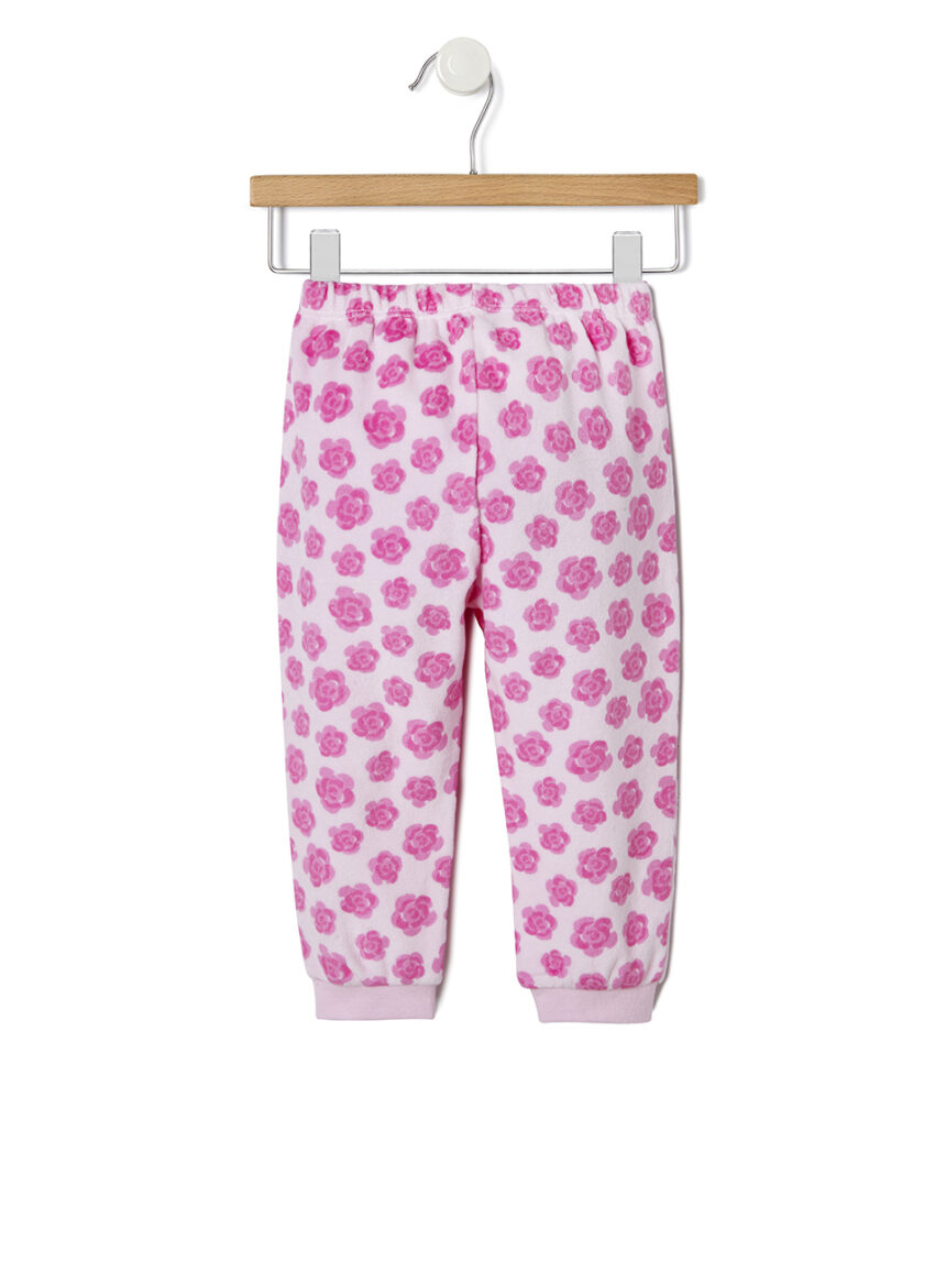 βρεφική πιτζάμα λευκή/ροζ marie για κορίτσι - Prénatal