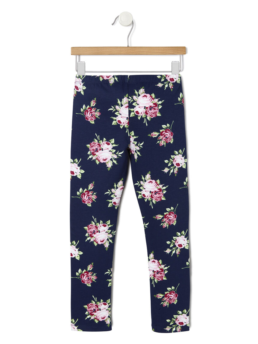 παιδικό κολάν μπλε φλοράλ για κορίτσι - Prénatal