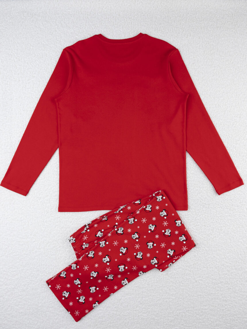 χριστουγεννιάτικη πιτζάμα κόκκινη mickey για τον μπαμπά - Prénatal