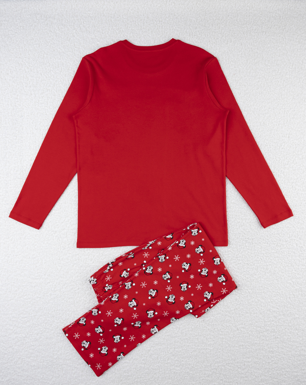 χριστουγεννιάτικη πιτζάμα κόκκινη mickey για τον μπαμπά - Prénatal