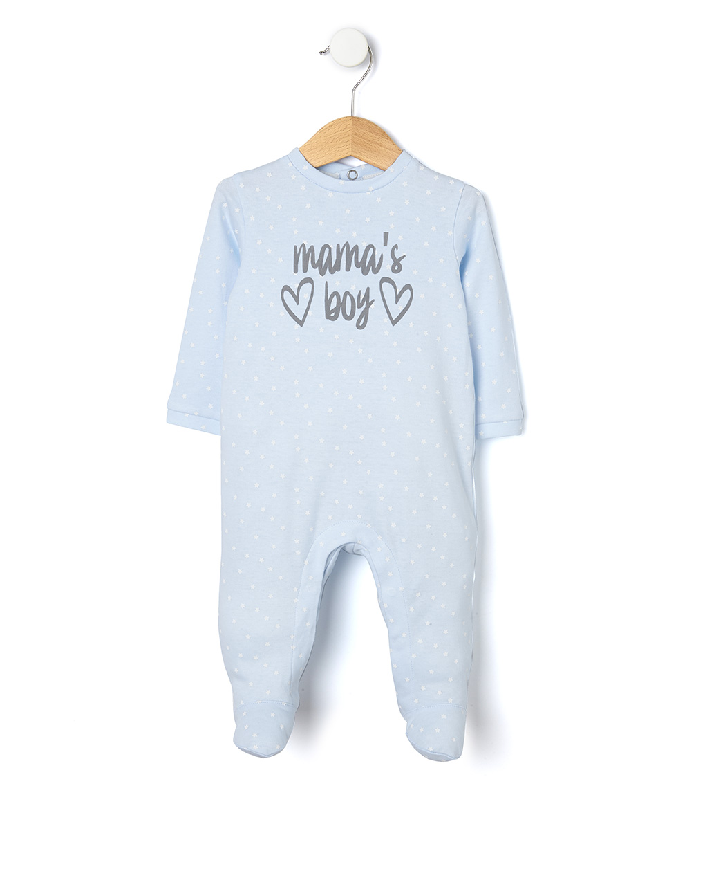 βρεφικό φορμάκι γαλάζιο mama's boy για αγόρι - Prénatal