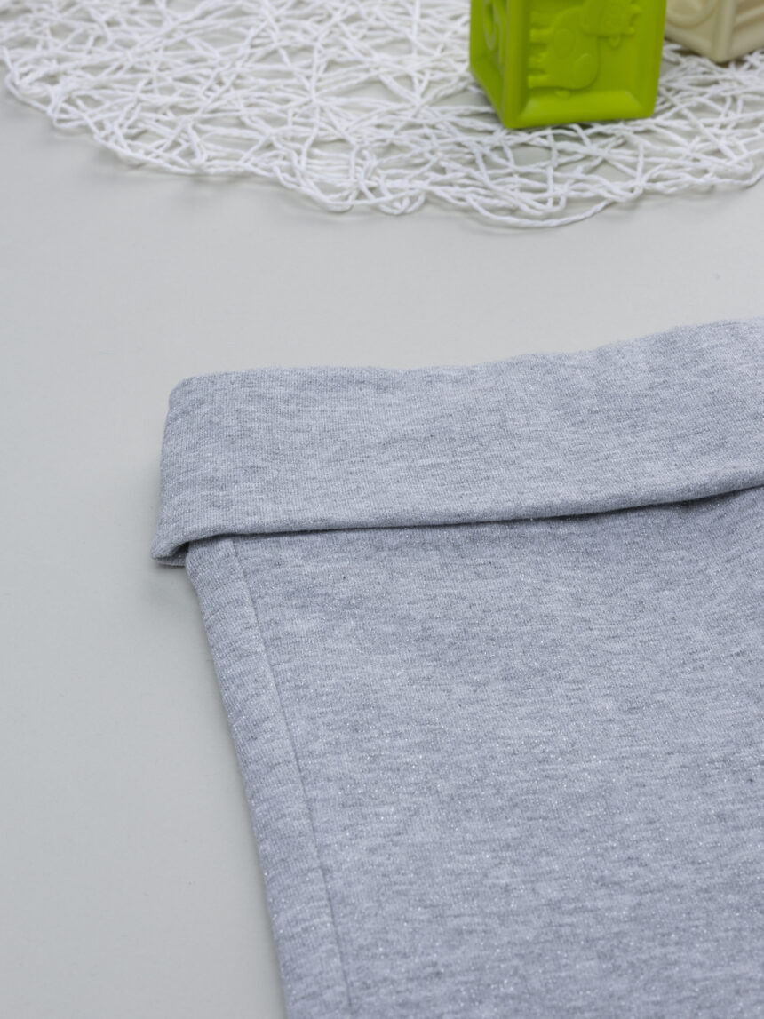 παιδικό παντελόνι φόρμας γκρι μπαλαρίνα για κορίτσι - Prénatal