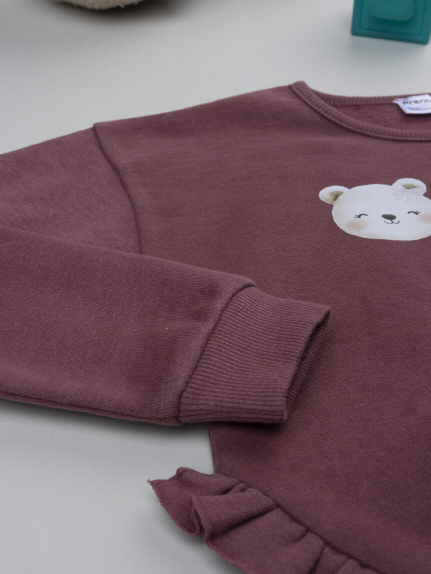 παιδικό μπουφάν puffer ροζ metallic για κορίτσι - Prénatal