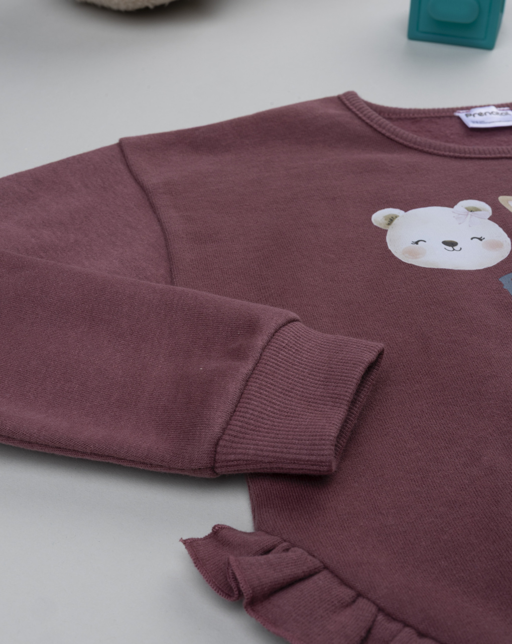 παιδικό μπουφάν puffer ροζ metallic για κορίτσι - Prénatal